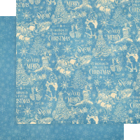 Graphic 45 Let it Snow 12x12 Inch Patterns & Solids Paper Pad (4502324)